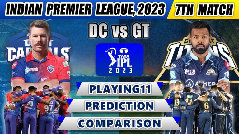 DC vs GT 7th Match IPL 2023
