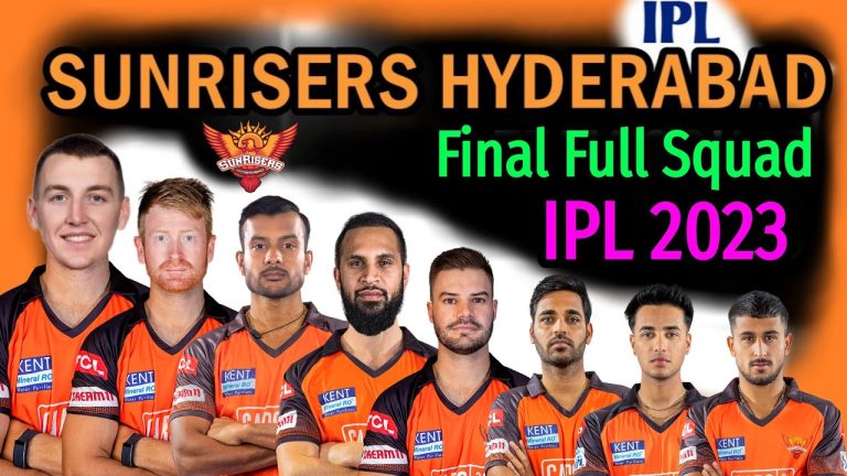 Sunrisers Hyderabad Squad 2023