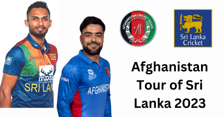 Afghanistan Tour of Sri Lanka 2023
