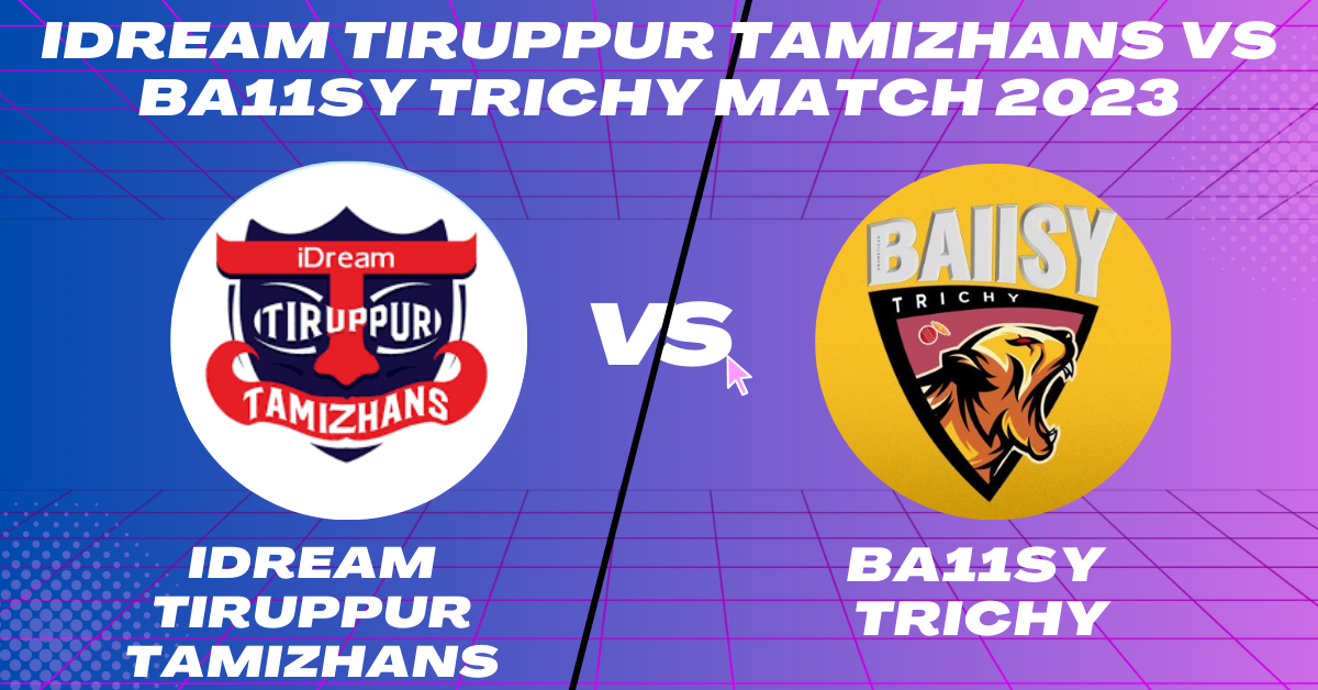 ITT vs Trichy 17th Match TNPL 2023
