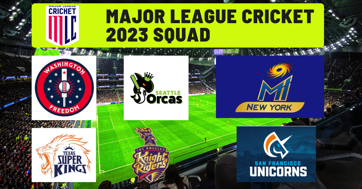 Major League Cricket 2023 Squad