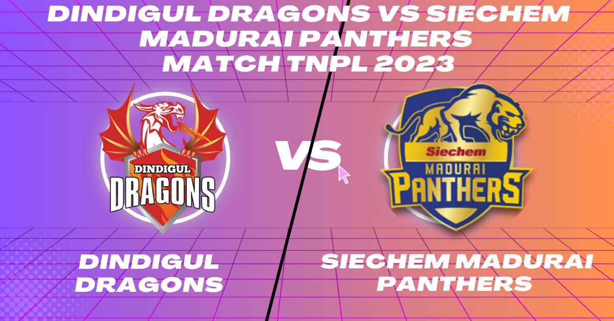 DGD vs Madurai 8th Match TNPL 2023