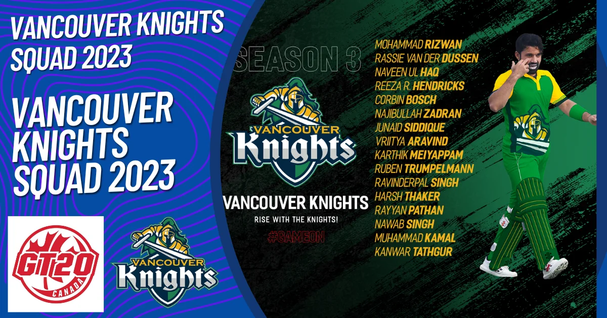 Vancouver Knights Squad 2023