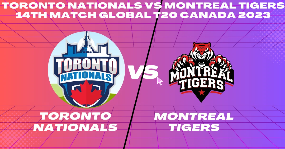 TTN vs MNT 17th Match Global T20 Canada 2023