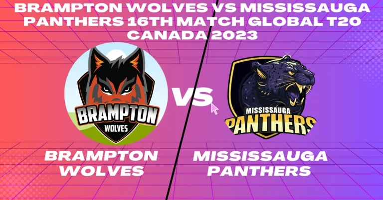 BTW vs MSP 16th Match Global T20 Canada 2023