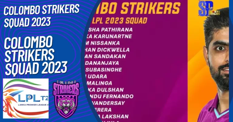 Colombo Strikers Squad 2023