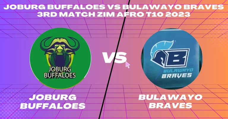 JB vs BLBW 3rd Match Zim Afro T10 2023