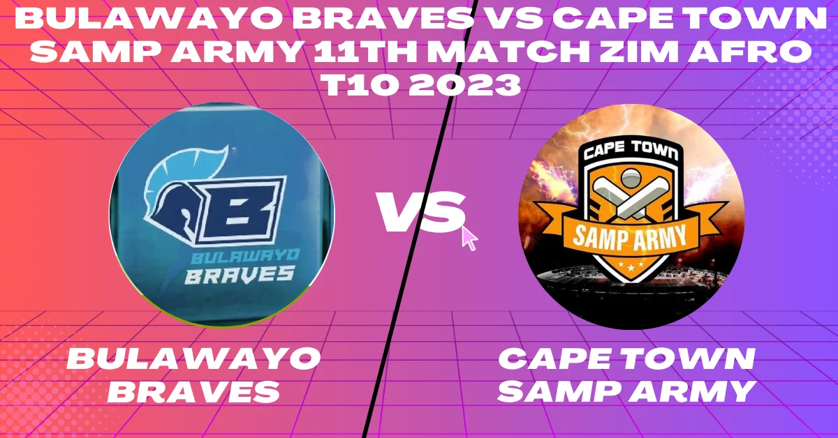 BLBW vs CTSA 11th Match Zim Afro T10 2023