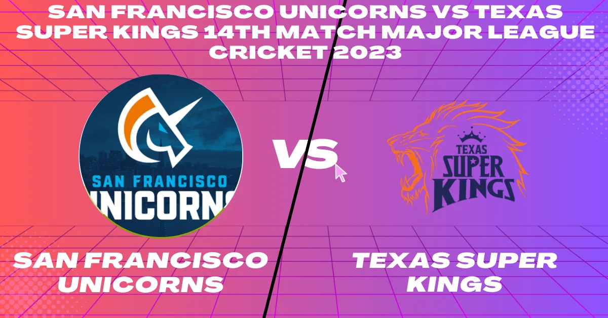 SFU vs TSK 14th Match Major League Cricket 2023