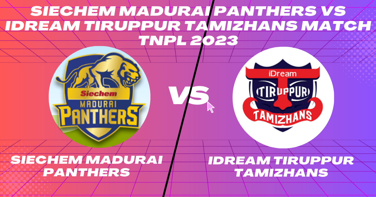 Madurai vs ITT 27th Match TNPL 2023