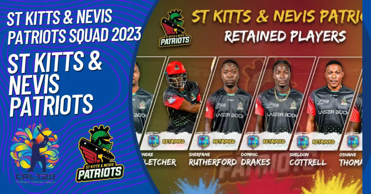St Kitts & Nevis Patriots Squad 2023