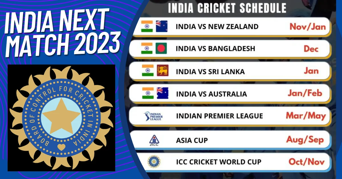 India Next Match