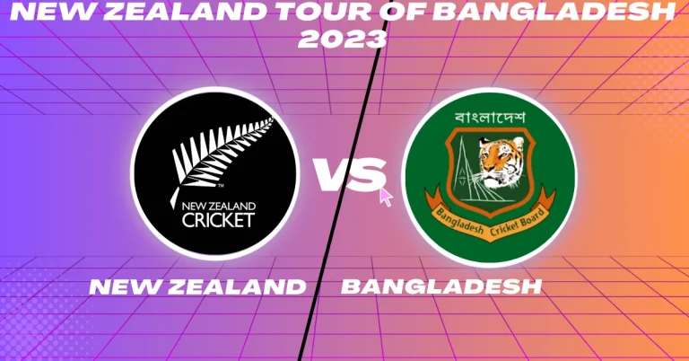 New Zealand tour of Bangladesh 2023