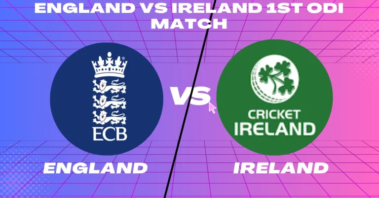 ENG vs IRE 1st ODI Match Ireland tour of England ODI Series 2023