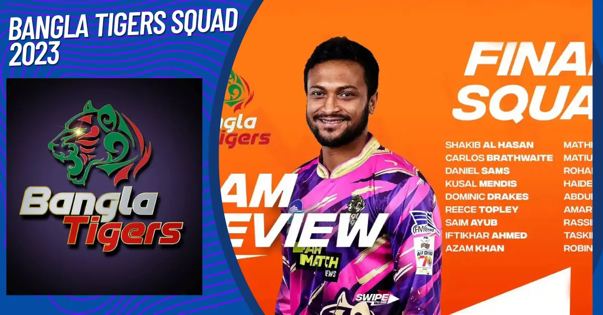 Bangla Tigers Squad 2023