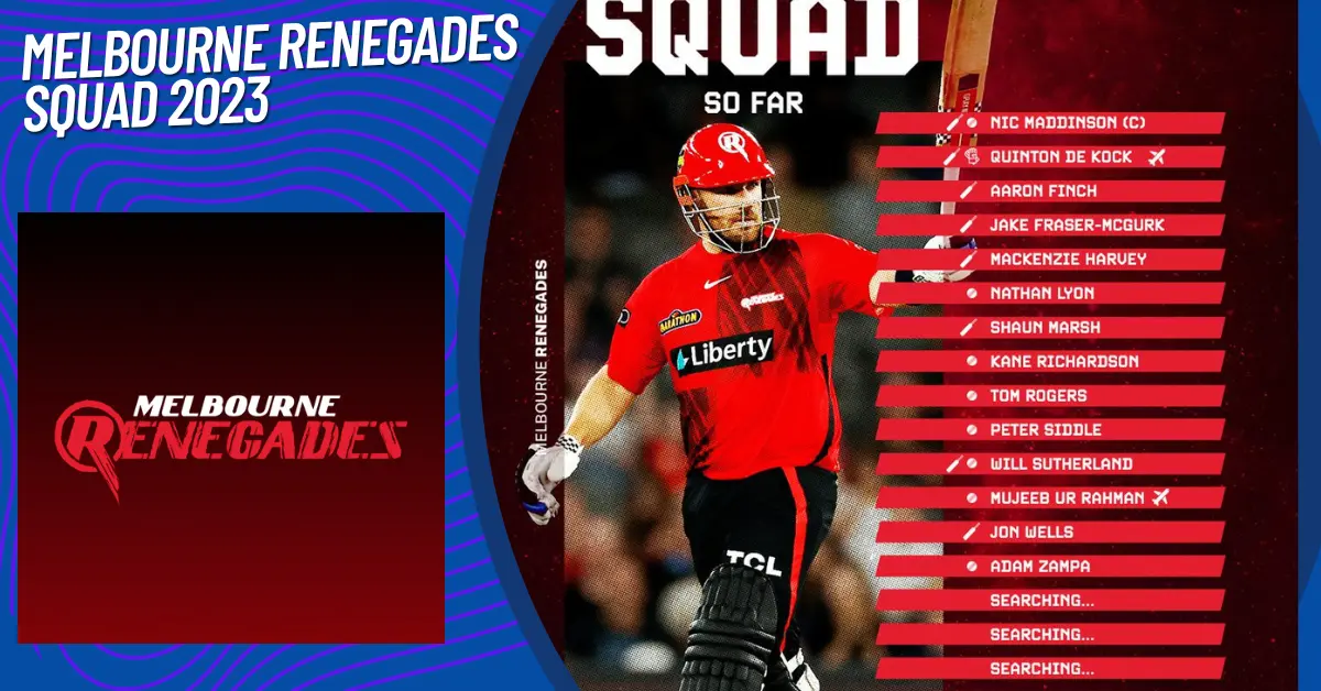 Melbourne Renegades Squad 202