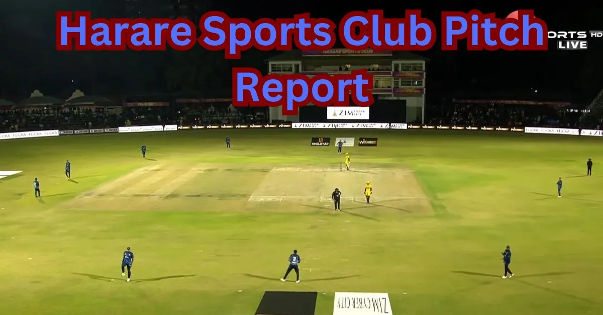 Harare Sports Club Pitch Report