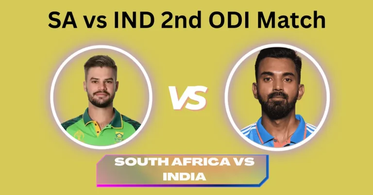 SA vs IND 2nd ODI Match