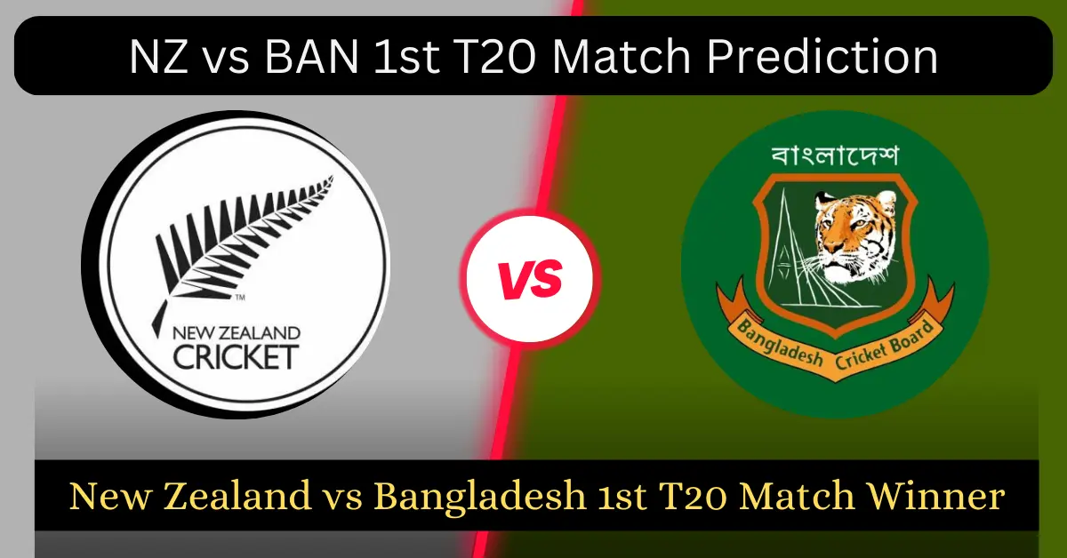 NZ vs BAN 1st T20 Match