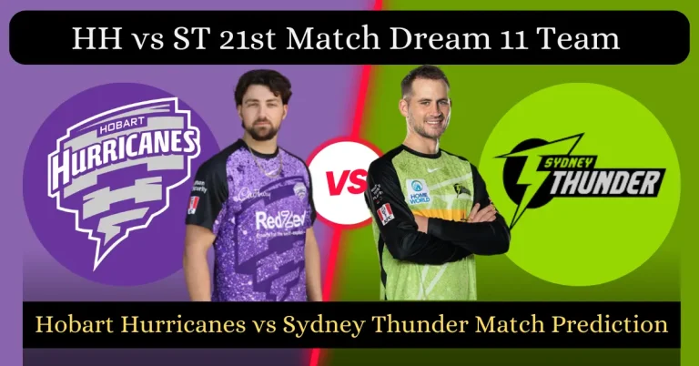 HH vs ST 21st Match BBL 2023-24