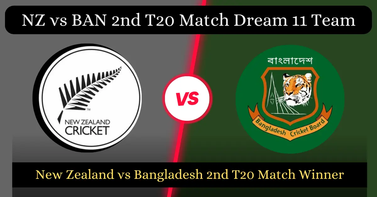 NZ vs BAN 2nd T20 Match