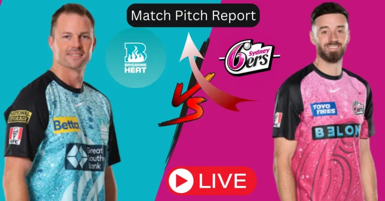 HEA vs SIX BBL Match Pitch Report