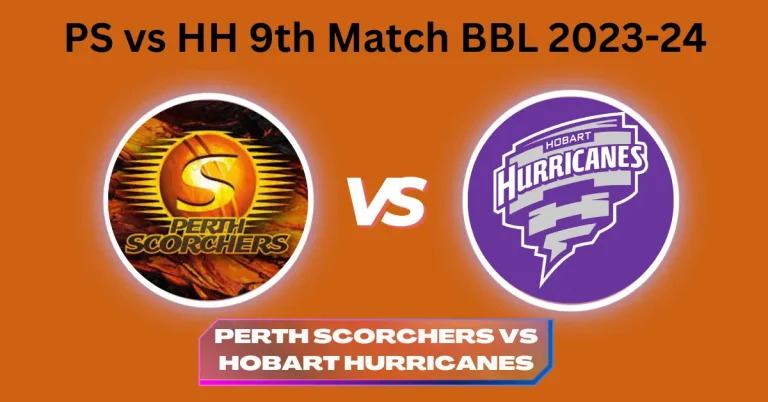 PS vs HH 9th Match BBL 2023-24