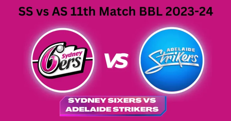 SS vs AS 11th Match BBL 2023-24