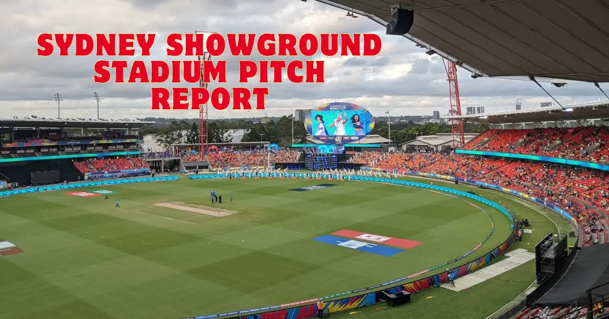 Sydney Showground Stadium Pitch Report
