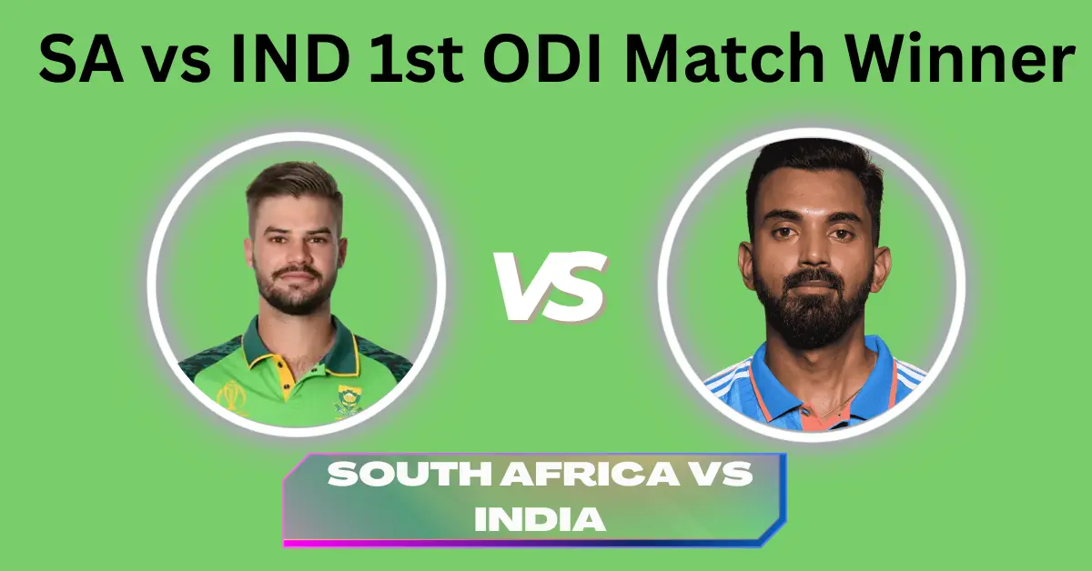SA vs IND 1st ODI Match