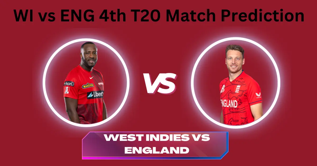 WI vs ENG 4th T20 Match