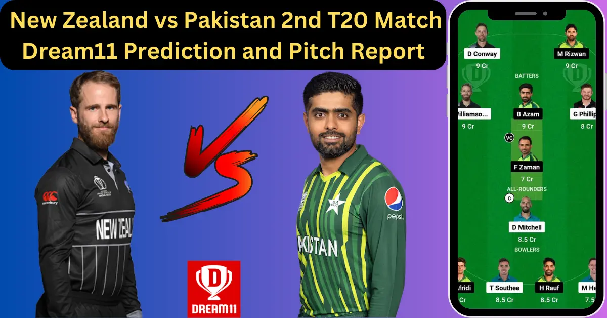 NZ vs PAK 2nd T20 Match Pakistan tour of New Zealand 2024