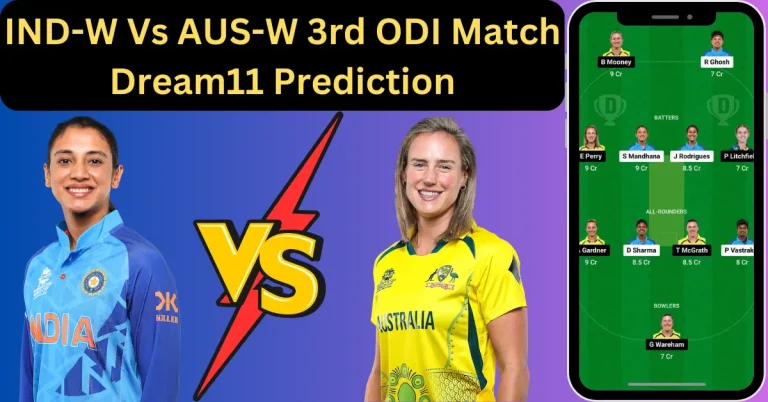IND-W Vs AUS-W 3rd ODI Match Dream11 Prediction