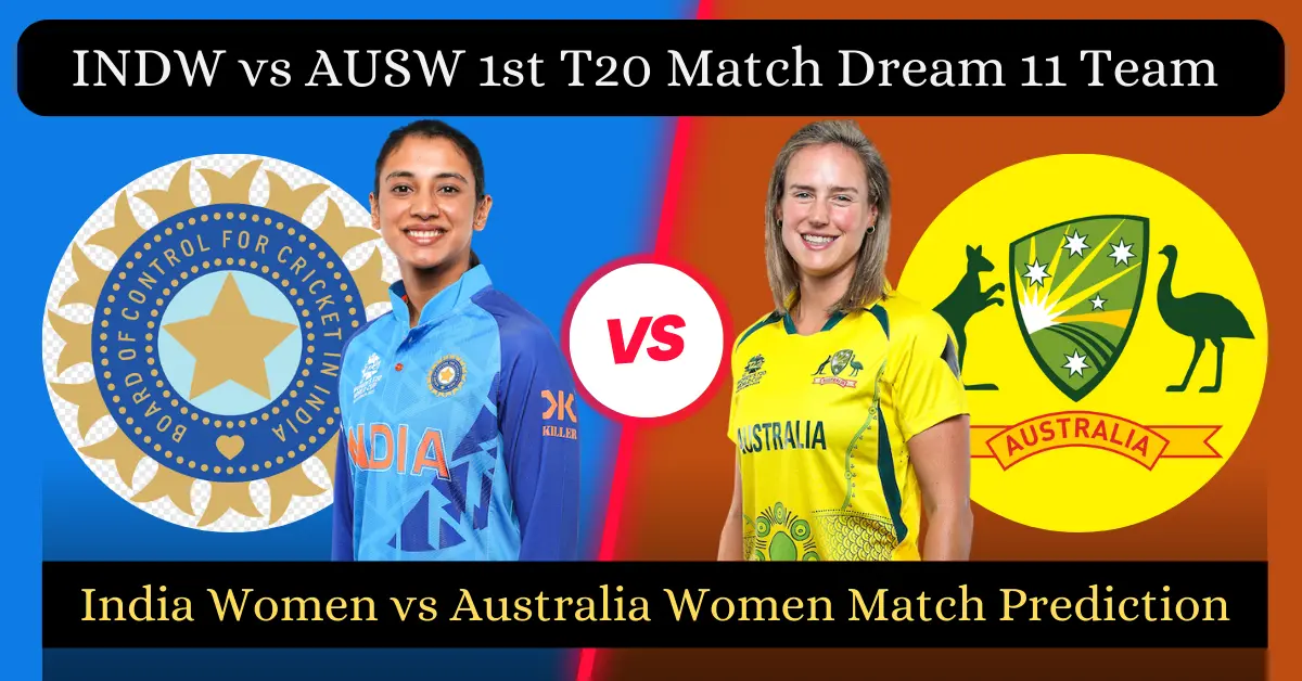 INDW vs AUSW 1st T20 Match