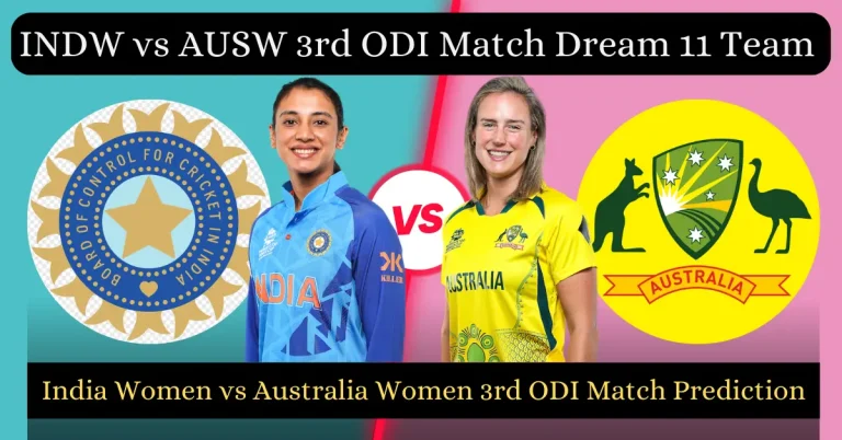 INDW vs AUSW 3rd ODI Match
