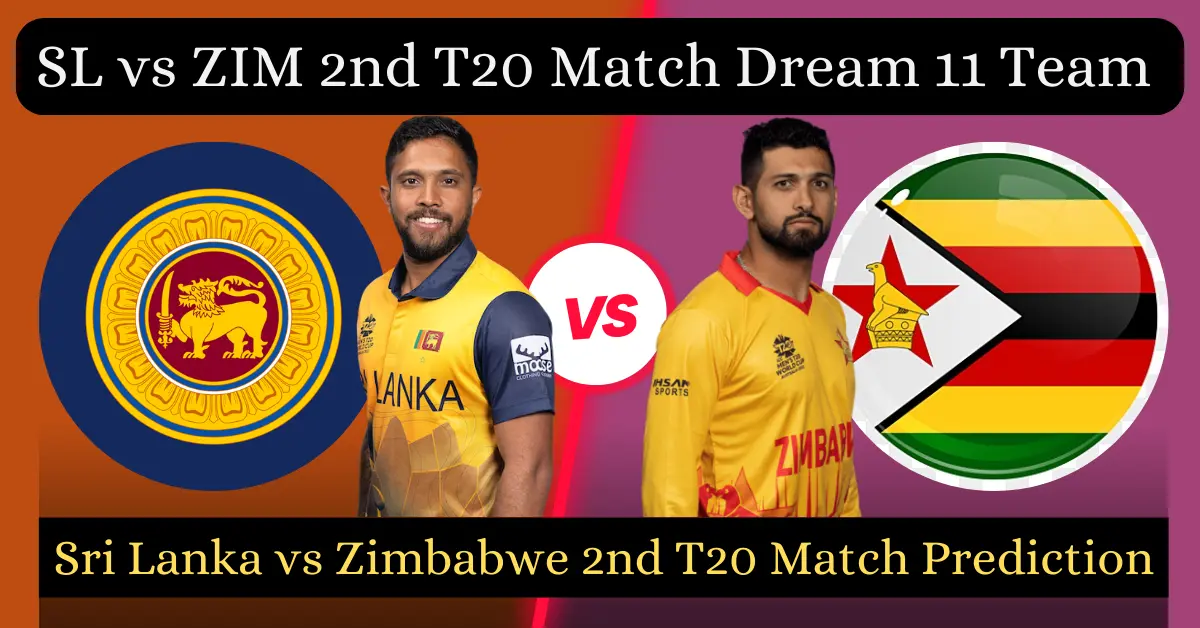 SL vs ZIM 2nd T20 Match Zimbabwe tour of Sri Lanka 2024