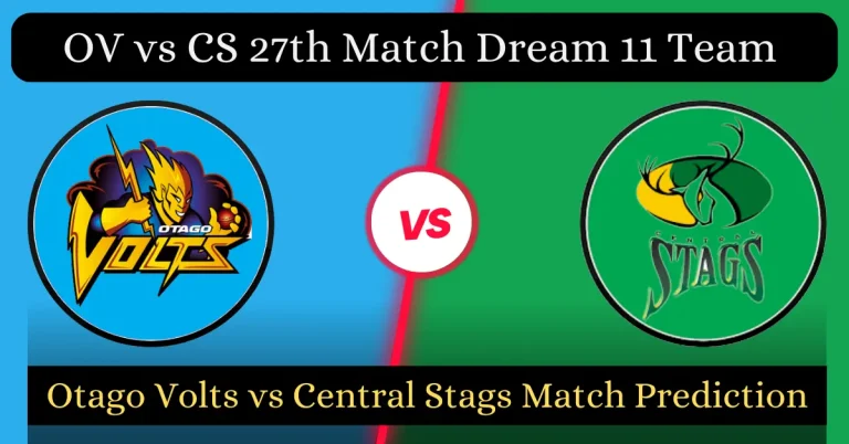 OV vs CS 27th Match Super Smash 2023-24