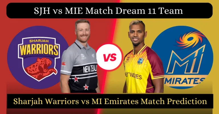 SJH vs MIE Match Dream11 Prediction