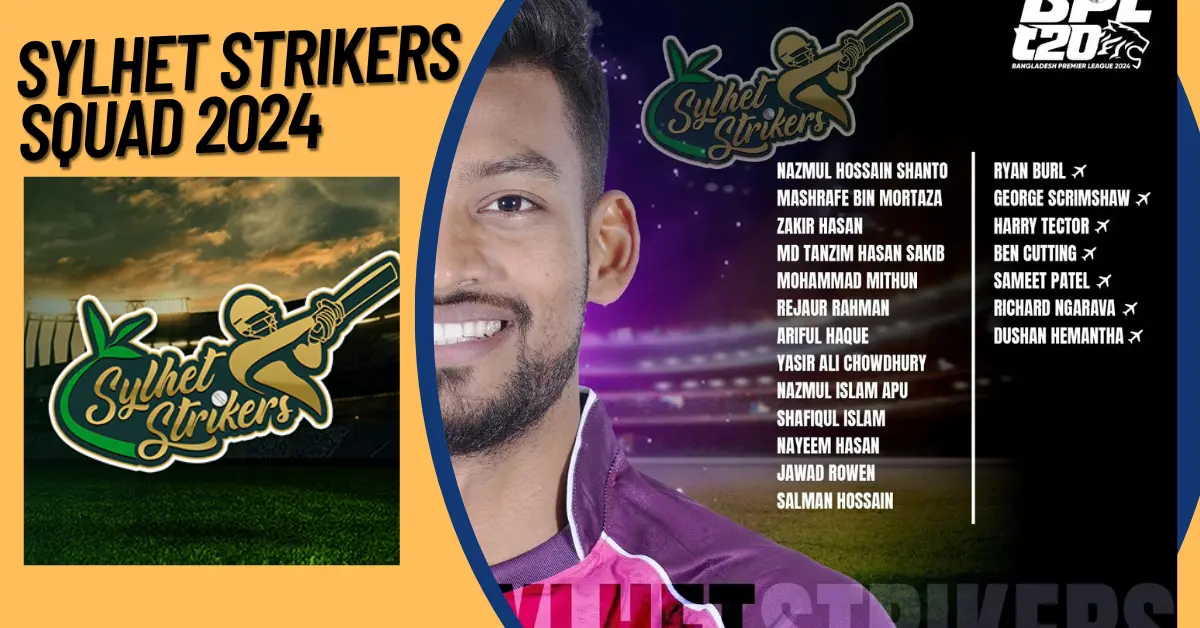 Sylhet Strikers Squad 2024