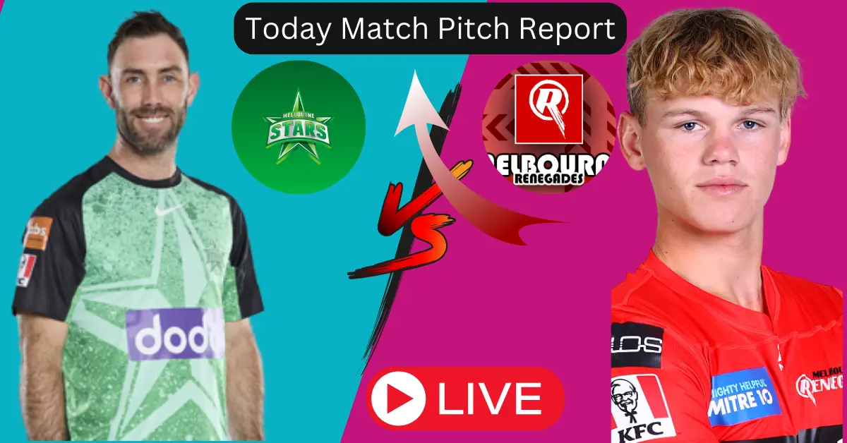 STA vs REN BBL Match Pitch Report