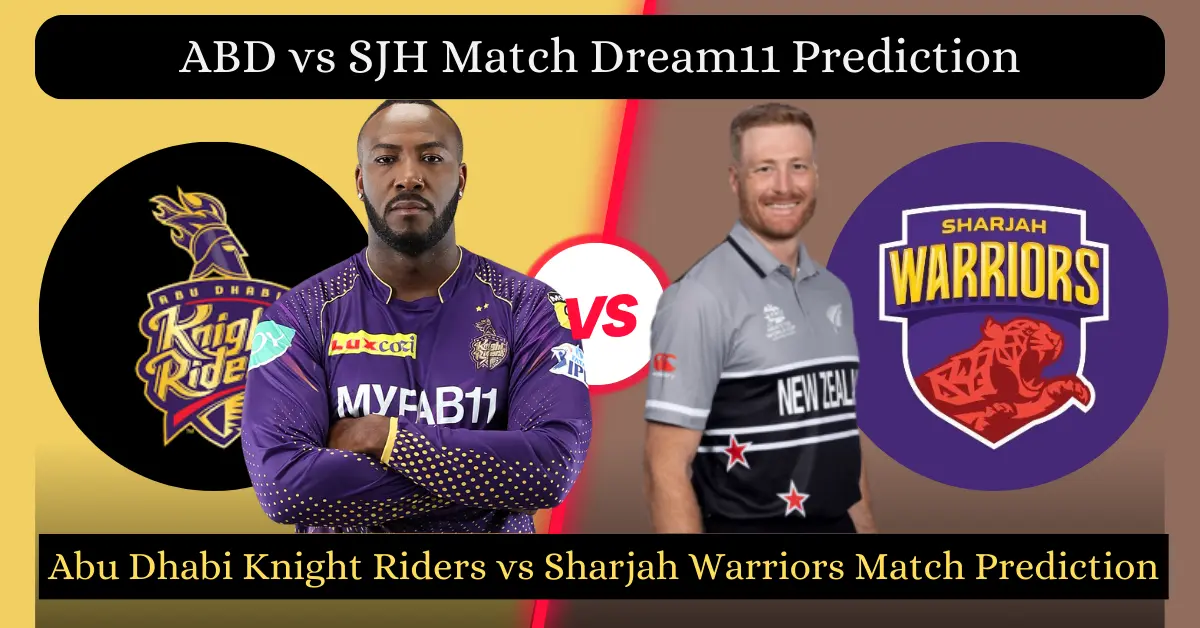 ABD vs SJH Match Dream11 Prediction