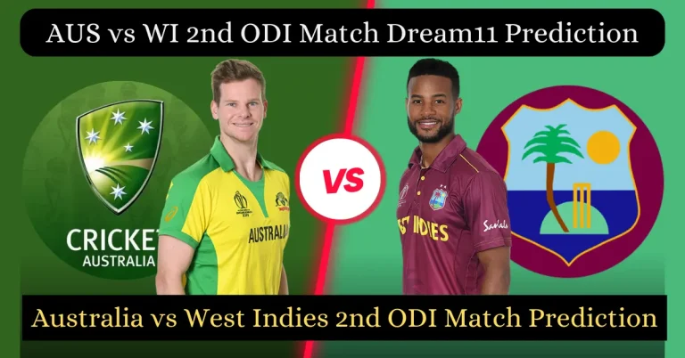AUS vs WI 2nd ODI Match Dream11 Prediction
