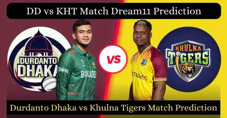 DD vs KHT Match Dream11 Prediction