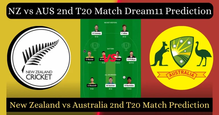 NZ vs AUS 2nd T20 Match Dream11 Prediction