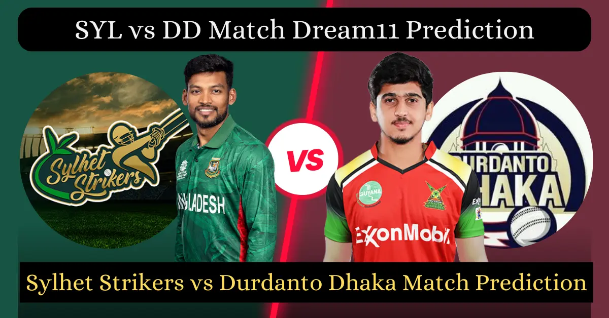 SYL vs DD Match Dream11 Prediction