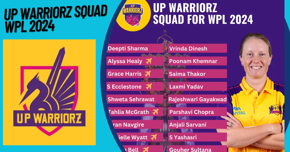 UP Warriorz Squad WPL 2024