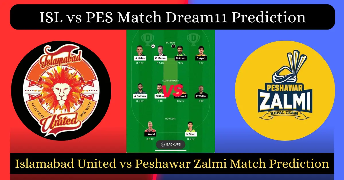 ISL vs PES Match Dream11 Prediction