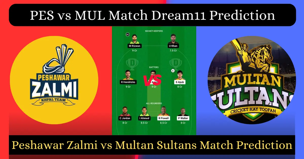 PES vs MUL Match Dream11 Prediction