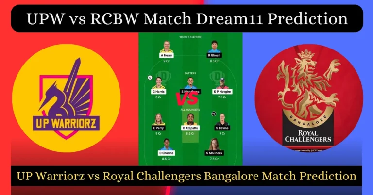 UPW vs RCBW Match Dream11 Prediction